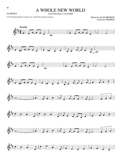 The Big Book Of Disney Songs Clarinet Clarinet 842614