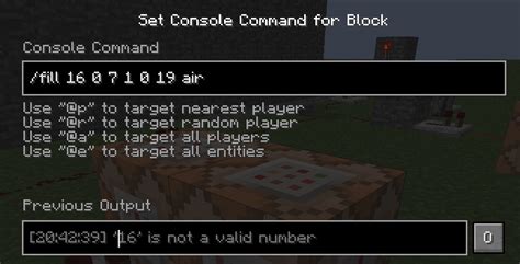 How To Use Fill Command In Minecraft Bedrock Xbox No Other Types Of