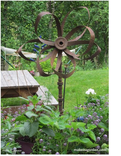 Garden Decor Archives Make It A Garden Rusty Metal Garden Art Metal