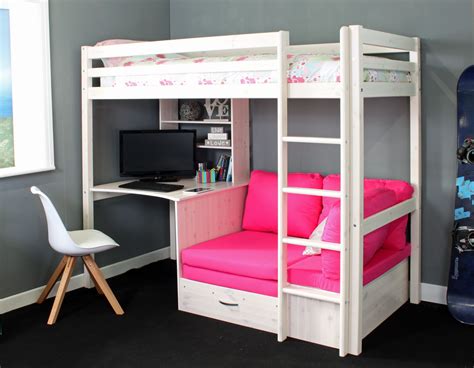 Loft Beds With Desk For Girls The Perfect Combination Of Function And Style Desk Design Ideas