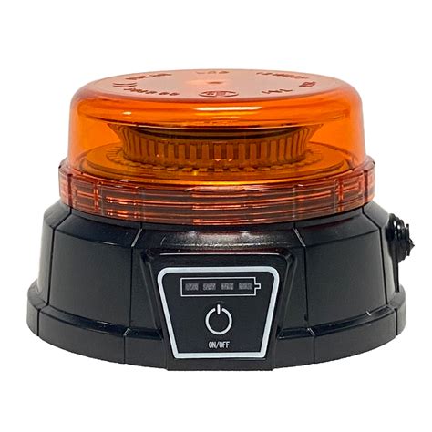 Rechargeable Wireless Led Warning Strobe Amber Aervoe Industries Inc