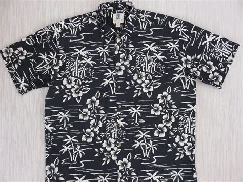Hawaiian Shirt Kahala Mens Vintage Aloha Shirt Tropical Island Etsy