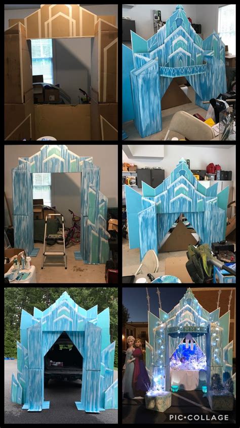Diy Frozen Castle Transforming Cardboard Into Magic