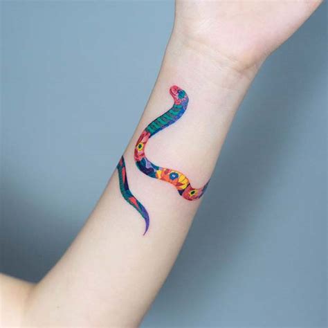 What type of snake do you want? 43 Bold and Badass Snake Tattoo Ideas for Women | Page 2 ...