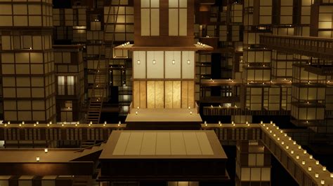 3D Model Infinity Castle Concept From Demon Slayer - TurboSquid 2074266