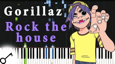 Gorillaz Rock The House Piano Tutorial Synthesia Passkeypiano