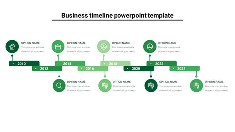 Business Timeline Powerpoint Template