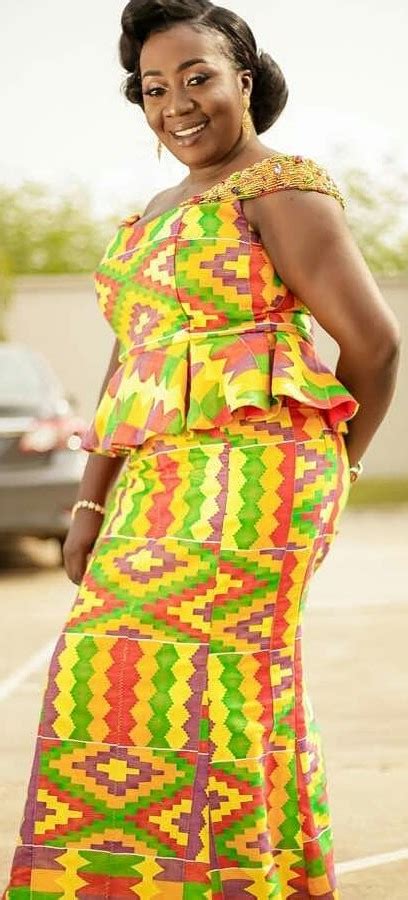 Trendy And Latest Kaba Kente Styles African Wax Prints Ghana Kaba