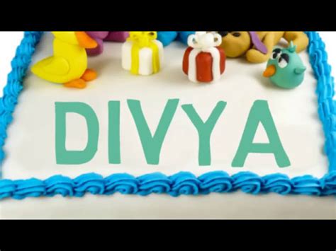 Diy birthday cakes easy diy cake topper in under an hour. Divya Birthday Cake Photos - Divya Happy Birthday Cakes Photos : Birthday cakes for boys ...