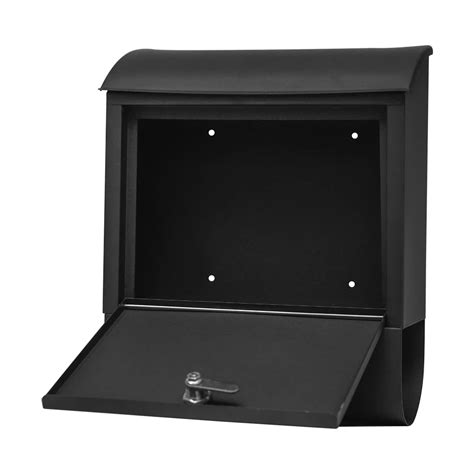 Metal Wall Mounted Black Mailboxes Residential Modern Outdoor Commercial Mailbox Buy Outdoor