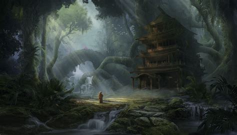 Lost Temple By Sergey Hudyakov Rimaginarytemples