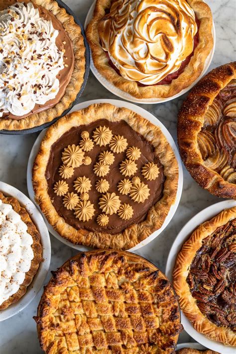 Nine Of The Best Thanksgiving Pies Cloudy Kitchen Thanksgiving Desserts Thanksgiving Pies