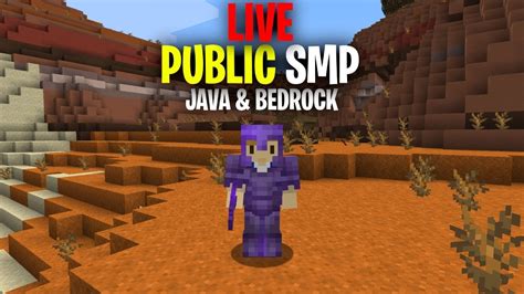 Public Minecraft Smp Server For Java And Bedrock Live 117 Free To