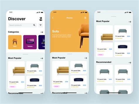 E Commerce App Design By Make It Easily ~ Epicpxls