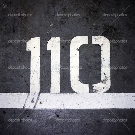 Number 110 — Stock Photo © Papparaffie 43546405