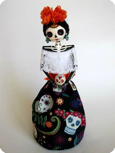 Paper Mache Catrina Day Of The Dead Themed Paper Mache Cat Flickr