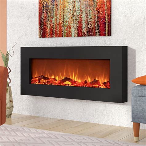 Check spelling or type a new query. Wrought Studio Krish Wall Mounted Electric Fireplace & Reviews | Wayfair
