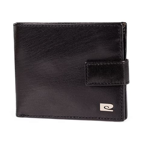 Black Genuine Leather Wallet Orbit