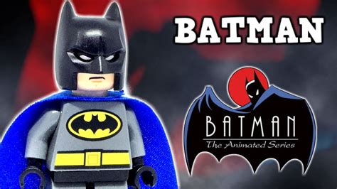 Lego Batman Custom Minifigure Batman The Animated Series Youtube