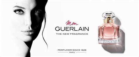 Angelina Jolie Is The Face Of Guerlain Mon Guerlain Fragrance