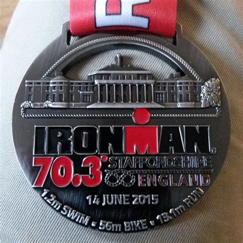 Ironman 703 Staffordshire Finisher Medal Iron Man Marathon Medal