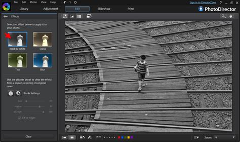 Create Selective Color Using The Edit Mode In Photodirector