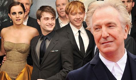 Alan Rickman Diaries Expose Views On Harry Potter Cast Films Entertainment Uk