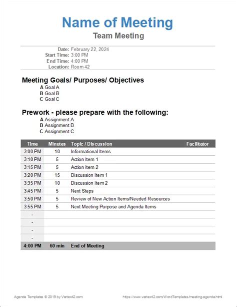 7 Board Meeting Agenda Template Download Pdf Word