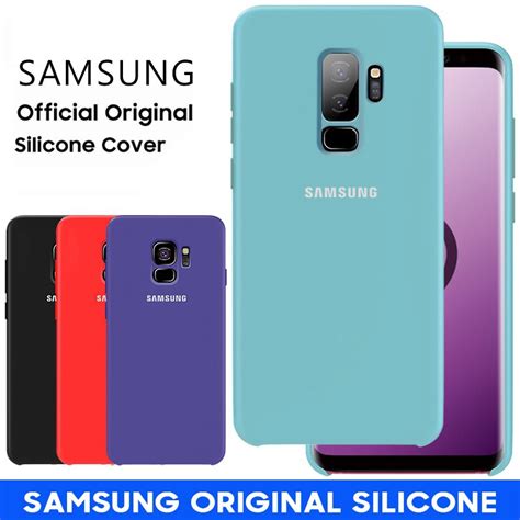 Official Original Silicone Real Liquid Case Samsung Galaxy S9 Plus Cover Samsung S9 S9 Casing