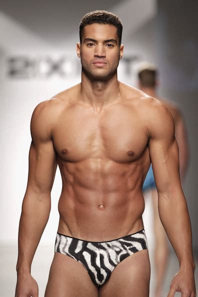 Devin Goda Sexy Men Hot Male Models Mens Swimwear