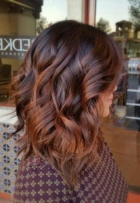 Ombré Cuivré Fall Hair Color For Brunettes Hair Styles Brunette