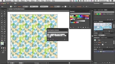 Adobe Illustrator Cc Tutorial Modifying And Creating Patterns Youtube