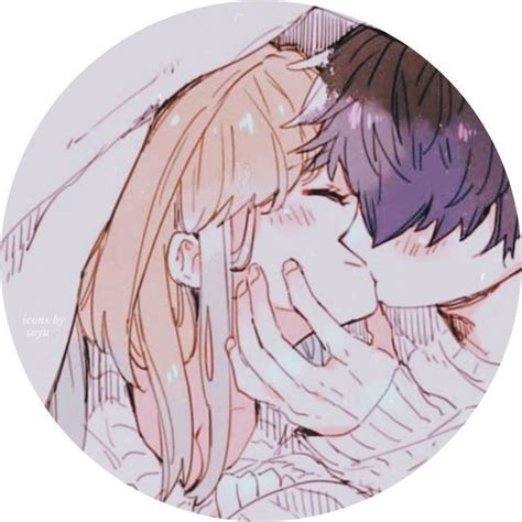 Cute Anime Kissing Matching Pfp