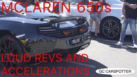 Mclaren 650s Loud Revs And Accelerations Youtube