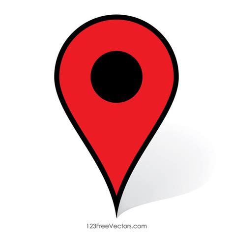 Ready to be used in web design, mobile apps and presentations. Google Maps Pin Icon | 123Freevectors