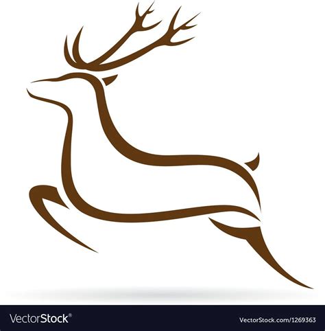Deer Royalty Free Vector Image - VectorStock , #SPONSORED, #Free, #Royalty, #Deer, #VectorStock ...