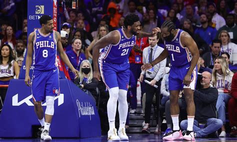 Joel Embiid Sixers Love 3 Guard Lineup With James Harden Leading