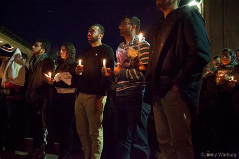 Photo Essay Vigil For Slain Chapel Hill Muslim Students The American