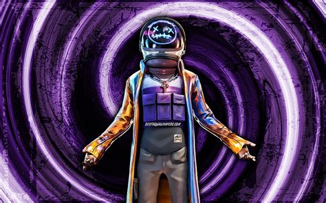 Astro Jack Violet Grunge Background Fortnite Vortex Fortnite