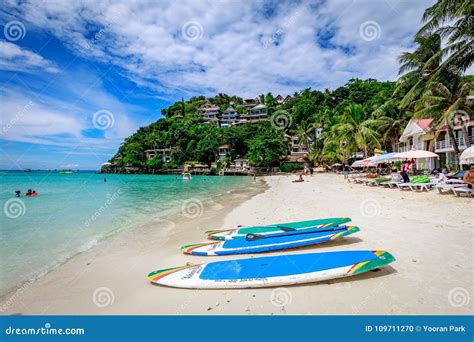 Diniwid Beach Resorts In Famous Boracay Tropical Island Philippi