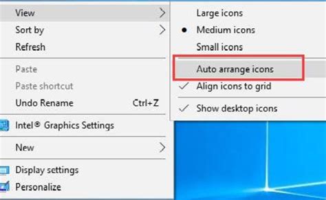 How To Auto Arrange Icons Window 10 How To Enable Or Disable Auto