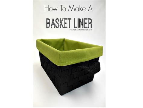 We did not find results for: Tutorial: Custom basket liners - Sewing