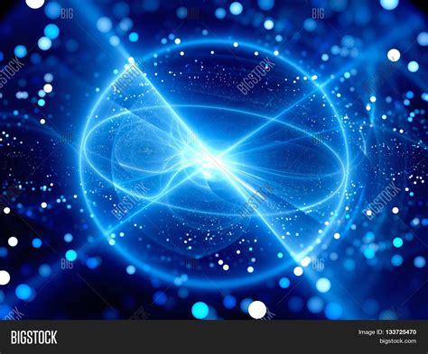 Blue Glowing Sphere Image And Photo Free Trial Bigstock