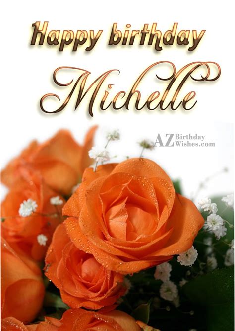 Happy Birthday Michelle