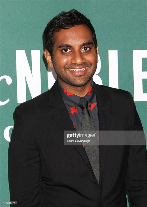 aziz ansari promotes his new book modern romance at barnes and noble news photo getty images