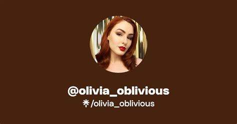 Oliviaoblivious Instagram Tiktok Linktree