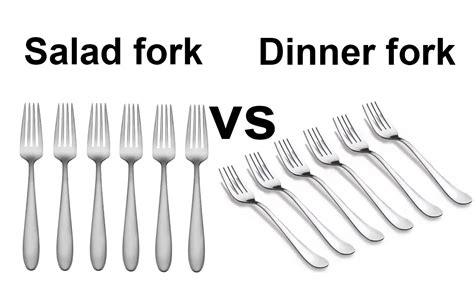 Salad Fork Vs Dinner Fork 6 Differences Acadia House Provisions