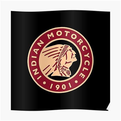 best seliing indian motorcycle club poster for sale by dawneden redbubble
