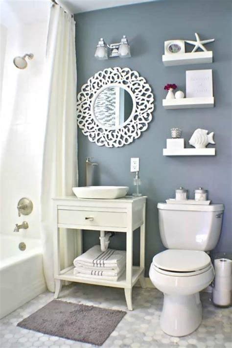 Beach themed decor secures toilet paper, towel or shower curtains with decorative anchor wall mount, usa made by twenty four ten home gear. 85+ Ideas about Nautical Bathroom Decor - TheyDesign.net - TheyDesign.net