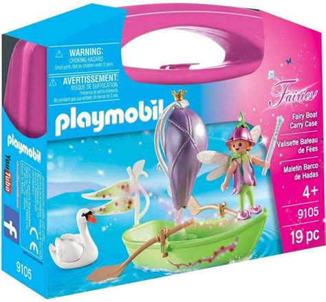 Playmobil 9105 Fairy Boat Carry Case Teton Toys